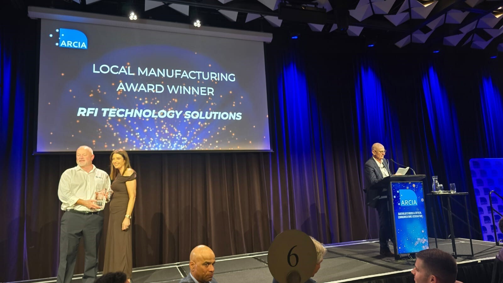 RFI Wins ARCIA Local Manufacturing Award