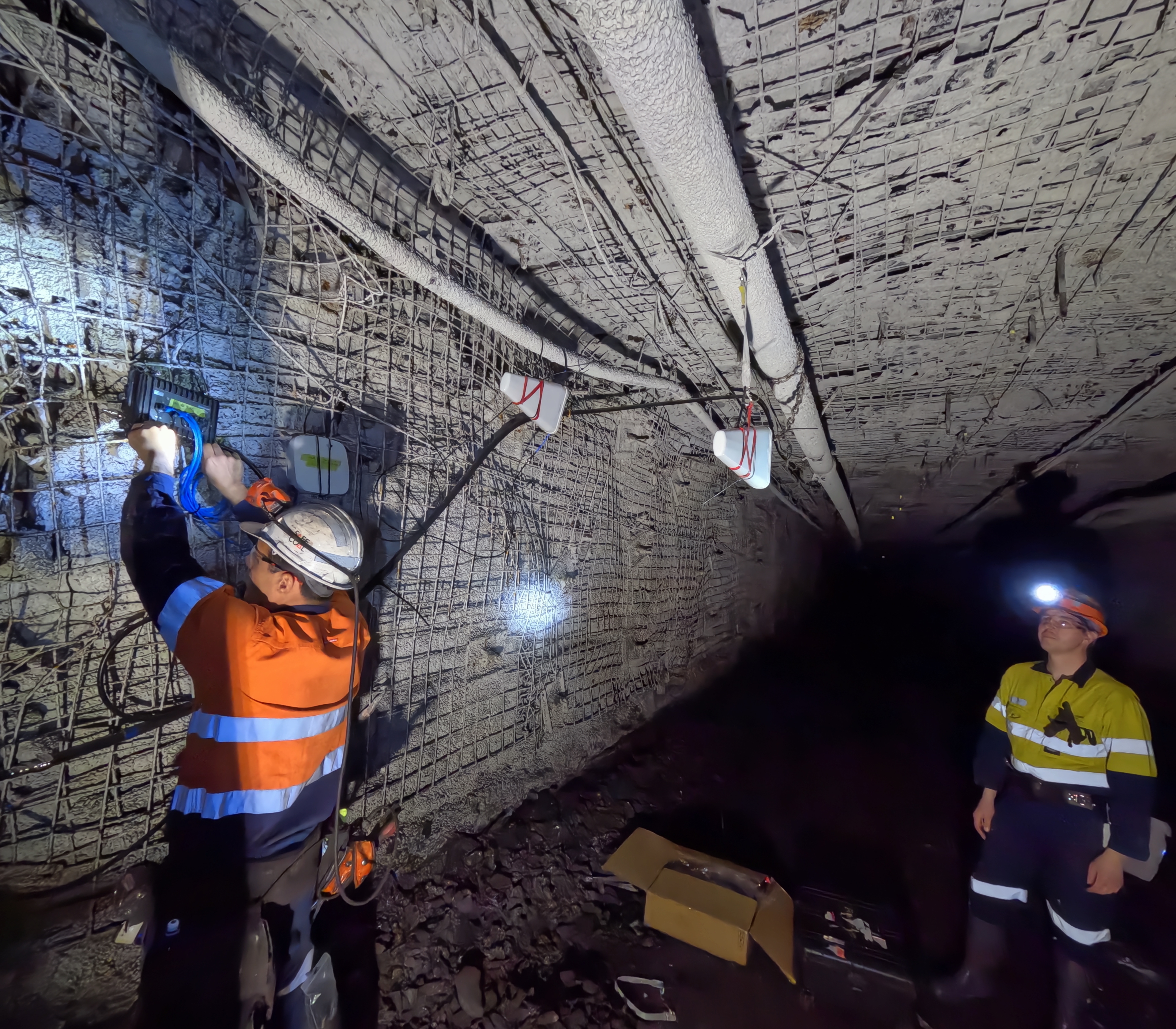 Private 5G Trial Underground Mine